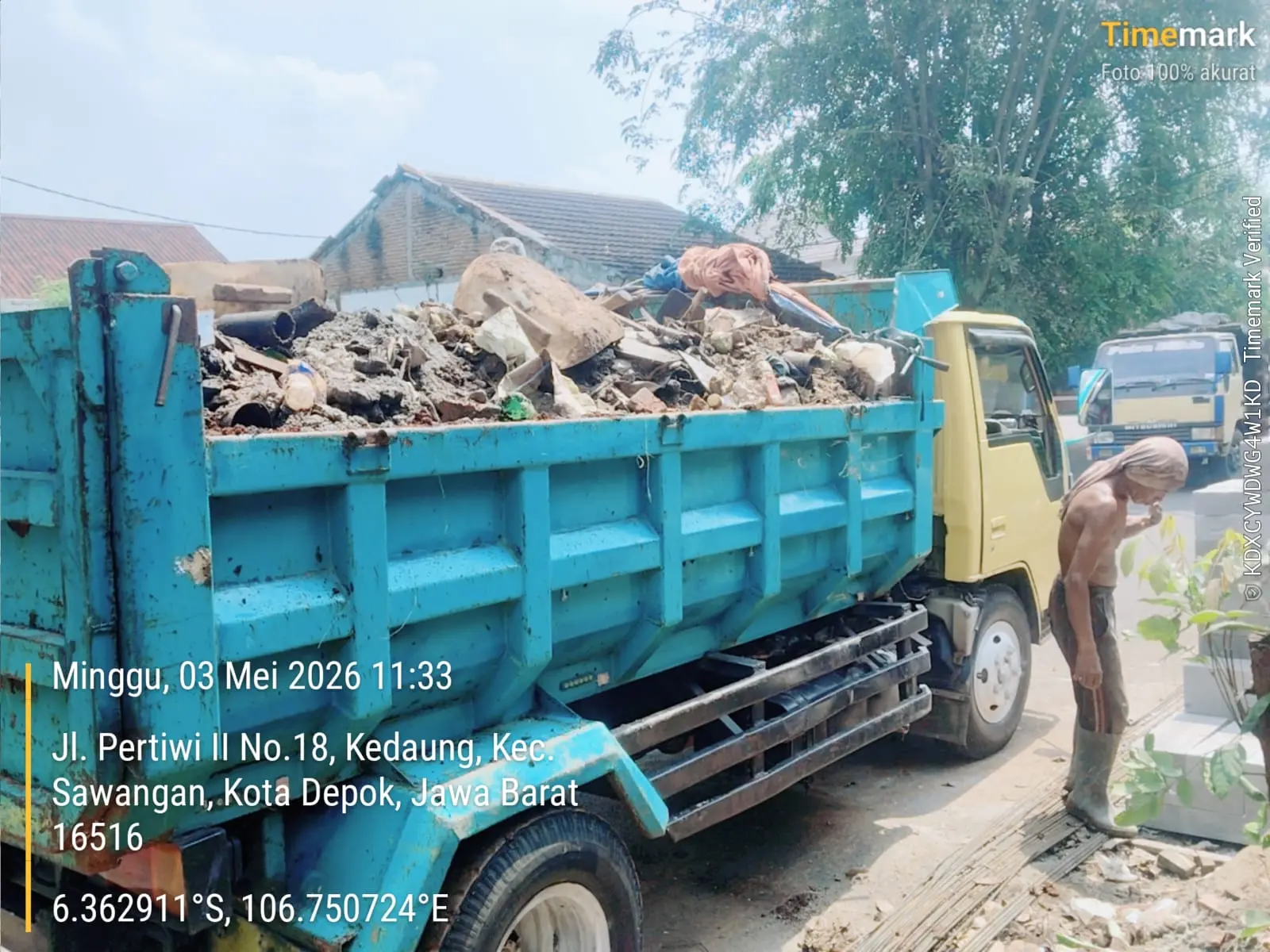 Dokumentasi pekerjaan Widy Trans 1