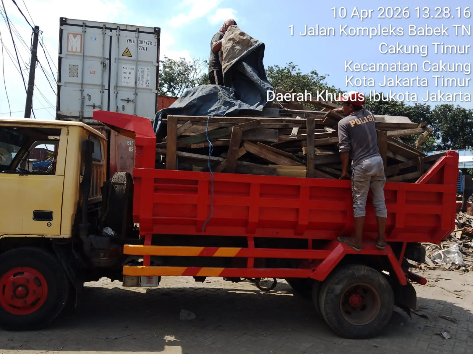 Jasa angkut sampah proyek renovasi
